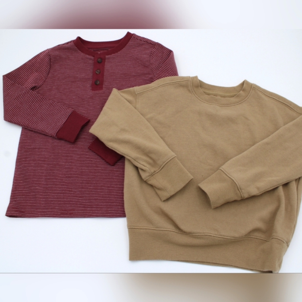 Boys 4T/4 Fall & Casual Clothing Bundle – 9 Items + Bonus Shorts - Picture 4 of 9